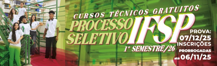 Inscrições prorrogadas para o Processo Seletivo 2026