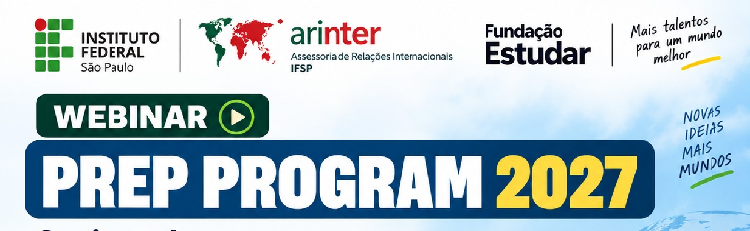 IFSP promove webinar sobre o Programa Prep